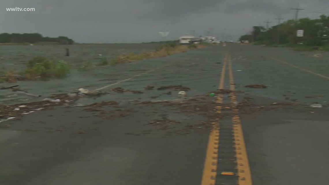 Southeast Louisiana Coastal Parishes Expect Several Feet Of Storm Surge 