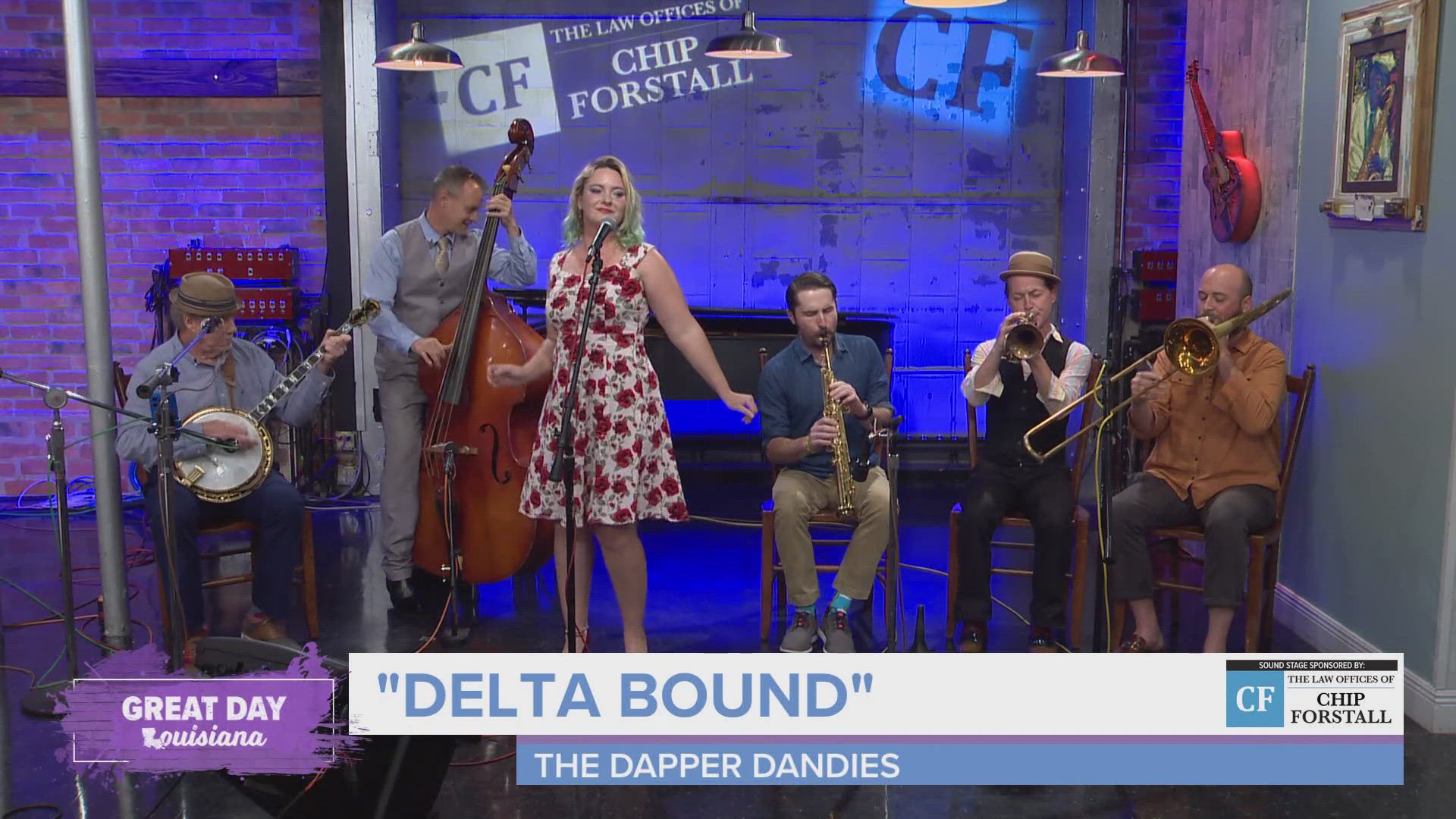 The Dapper Dandies perform "Delta Bound" in our Chip Forstall Sound Stage.