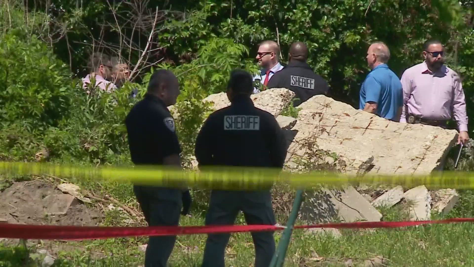 Three people living in a "makeshift homeless encampment" in a wooded area of Jefferson Parish were discovered to be shot and killed Wednesday in Jefferson Parish.