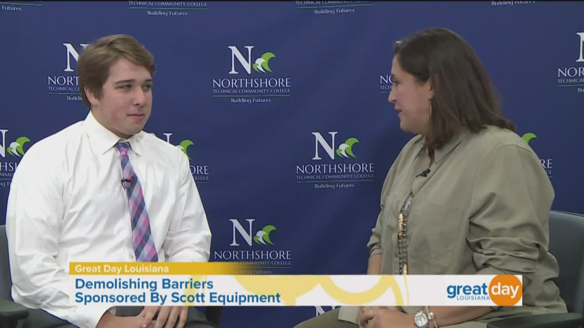 On this Demolishing Barriers, Simone talks with Brayden Goodreau about a career path that put him in the Maritime Technology Program at Northshore Tech.