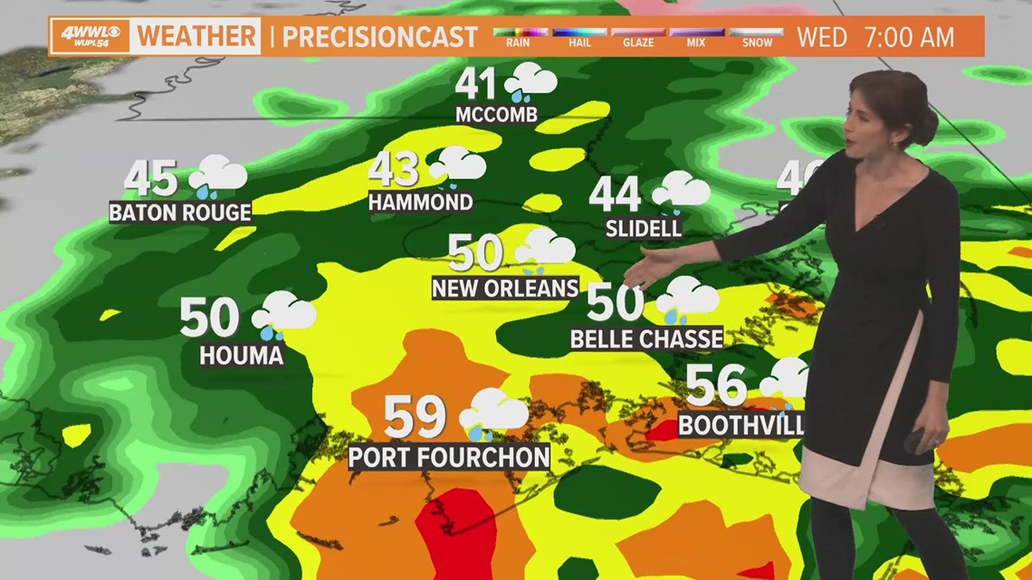 Weather: Rain arrives Wednesday morning, staying chilly and breezy ...