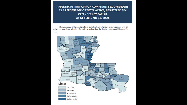 Louisianas Sex Offender Registry Has Lax Oversight Audit Says
