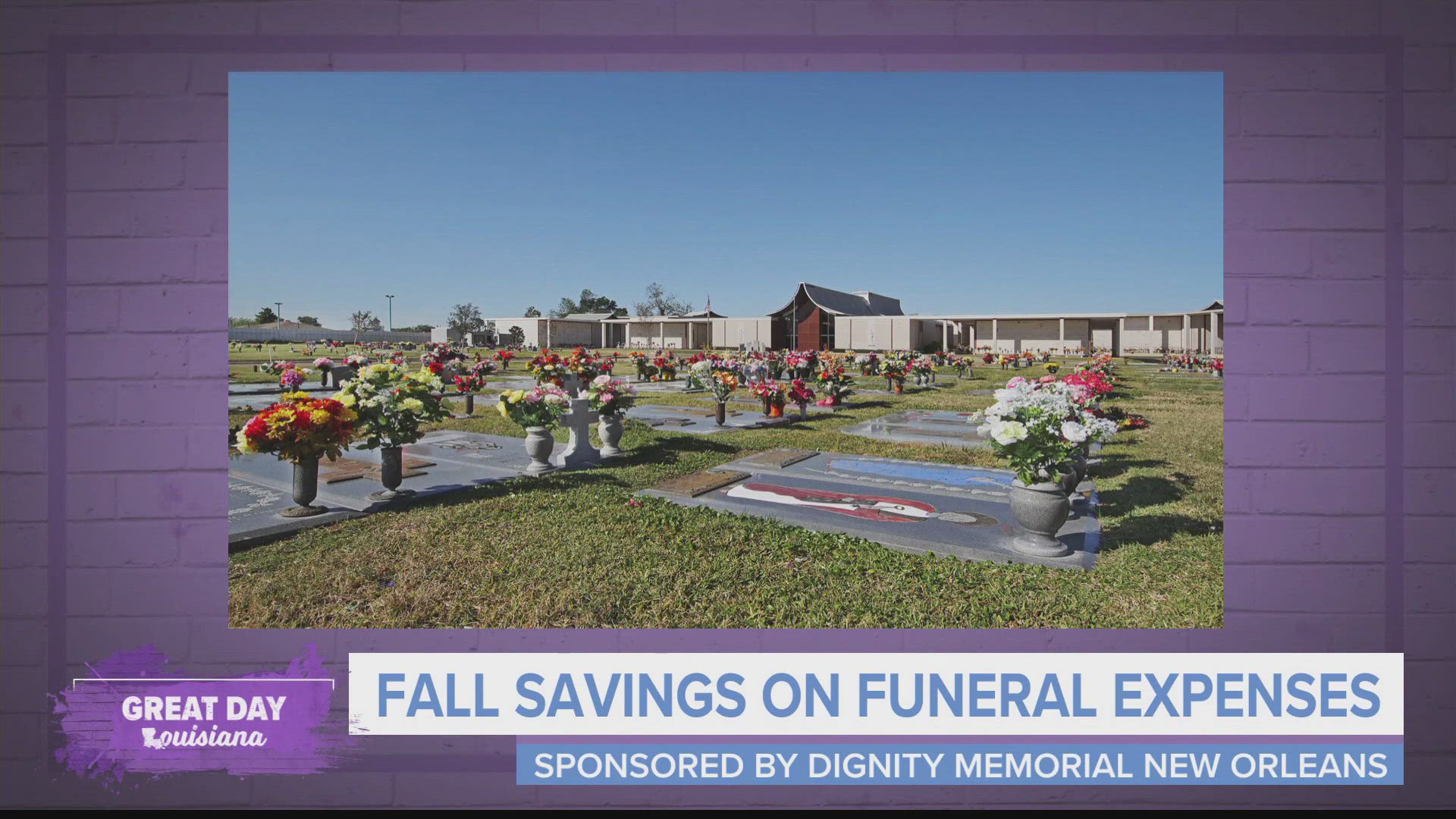 Learn about the special savings opportunities for funeral expenses through Dignity Memorial this Fall.