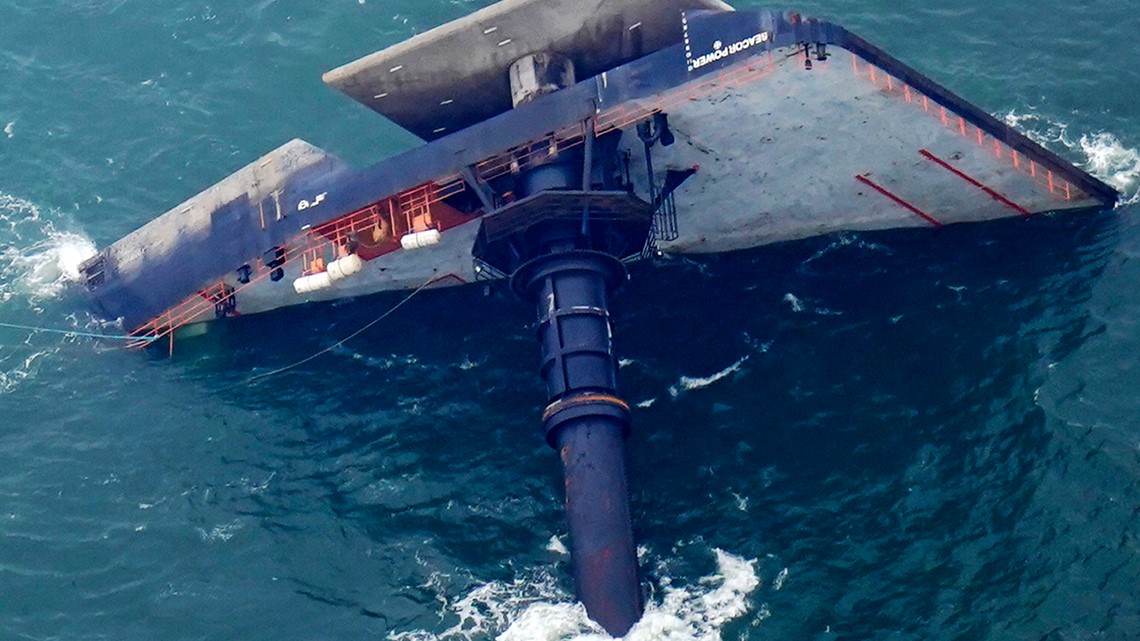 Hardhat of missing Seacor Power crewmember found on Texas coast