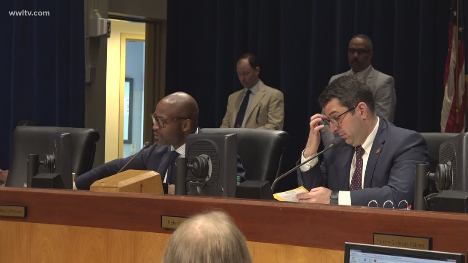 During a public works meeting today, council members were prepared to ask Mayor Cantrell's administration and the Sewerage and Water Board questions about the raises and the planned shut offs of water service, but at the last minute, the mayor's staff and