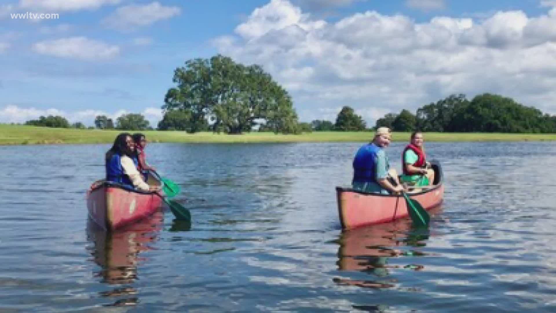 Jonathan Skvarka, Executive Director of LOOP NOLA, explains how canoe rentals in City Park provides young people with outdoor experiences, plus raises funds!