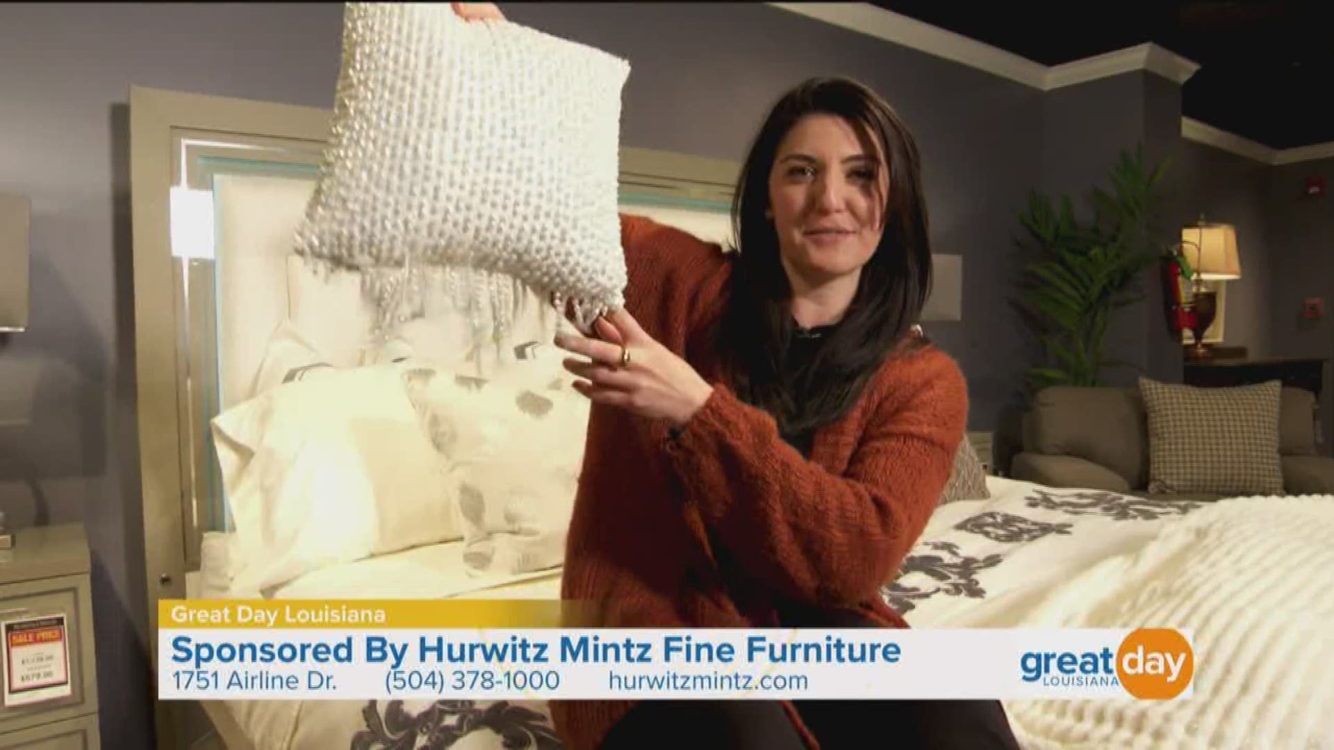 Jacqueline and Chef Kevin take a field trip to Hurwitz Mintz Fine Furniture & Interiors to see why they really do have something for everyone. Visit them in-person at 1751 Airline Dr to check out their massive selection or go online to www.hurwitzmintz.com.
