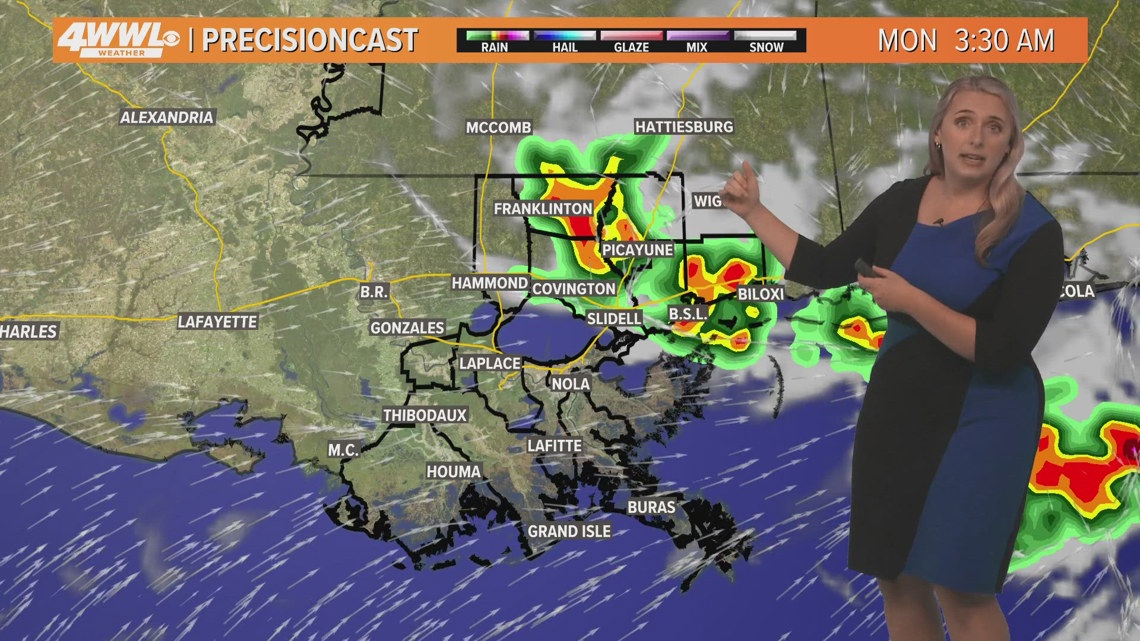 New Orleans Weather: Sticky and hot weekend with a couple storms ...