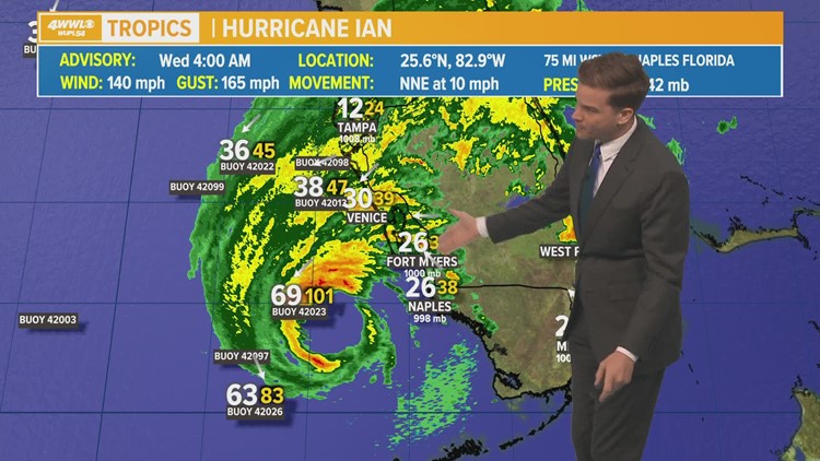 Ian becomes category 4, will make landfall near Ft. Meyers, FL
