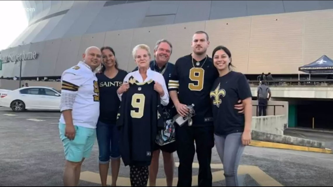 Saints send autographed Drew Brees jersey to mother who lost memento of  dead son at Superdome, Saints