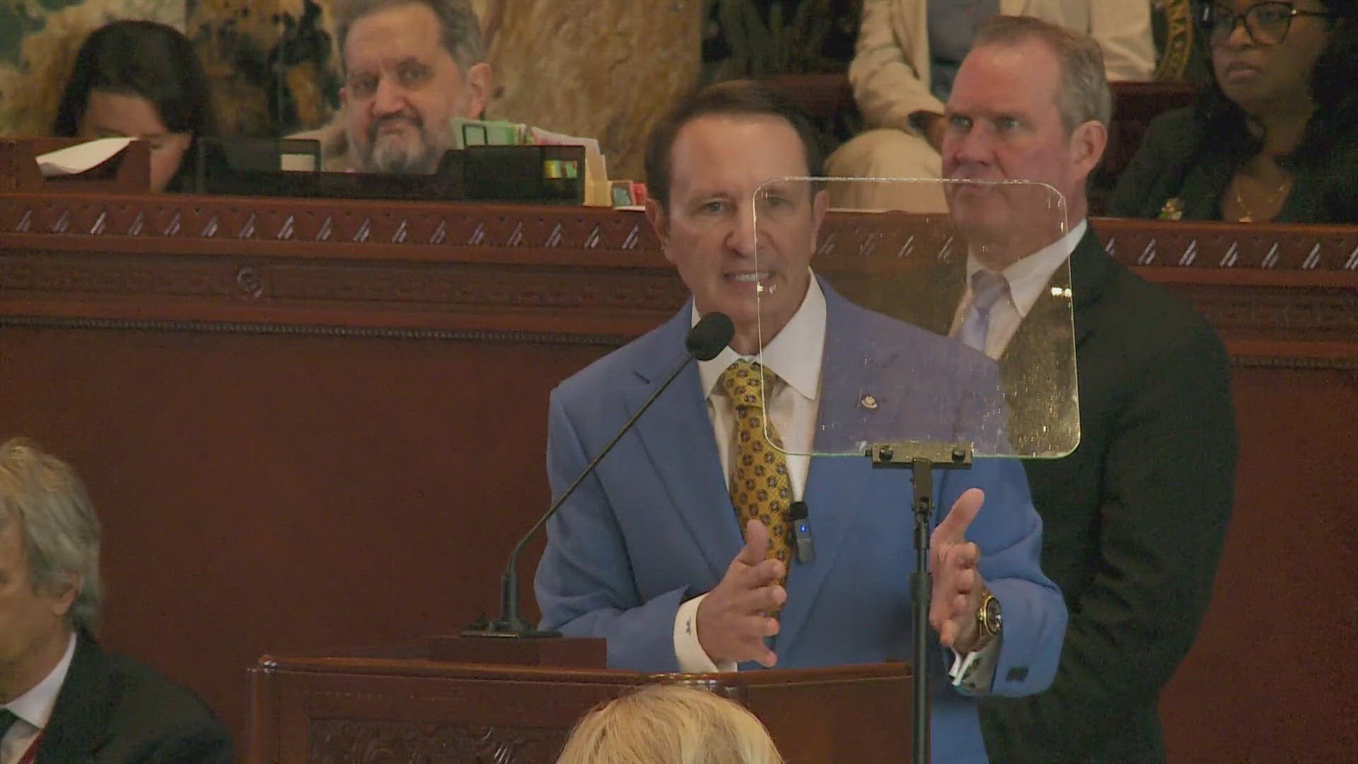 Gov. Landry is calling it the largest tax cut in state history.