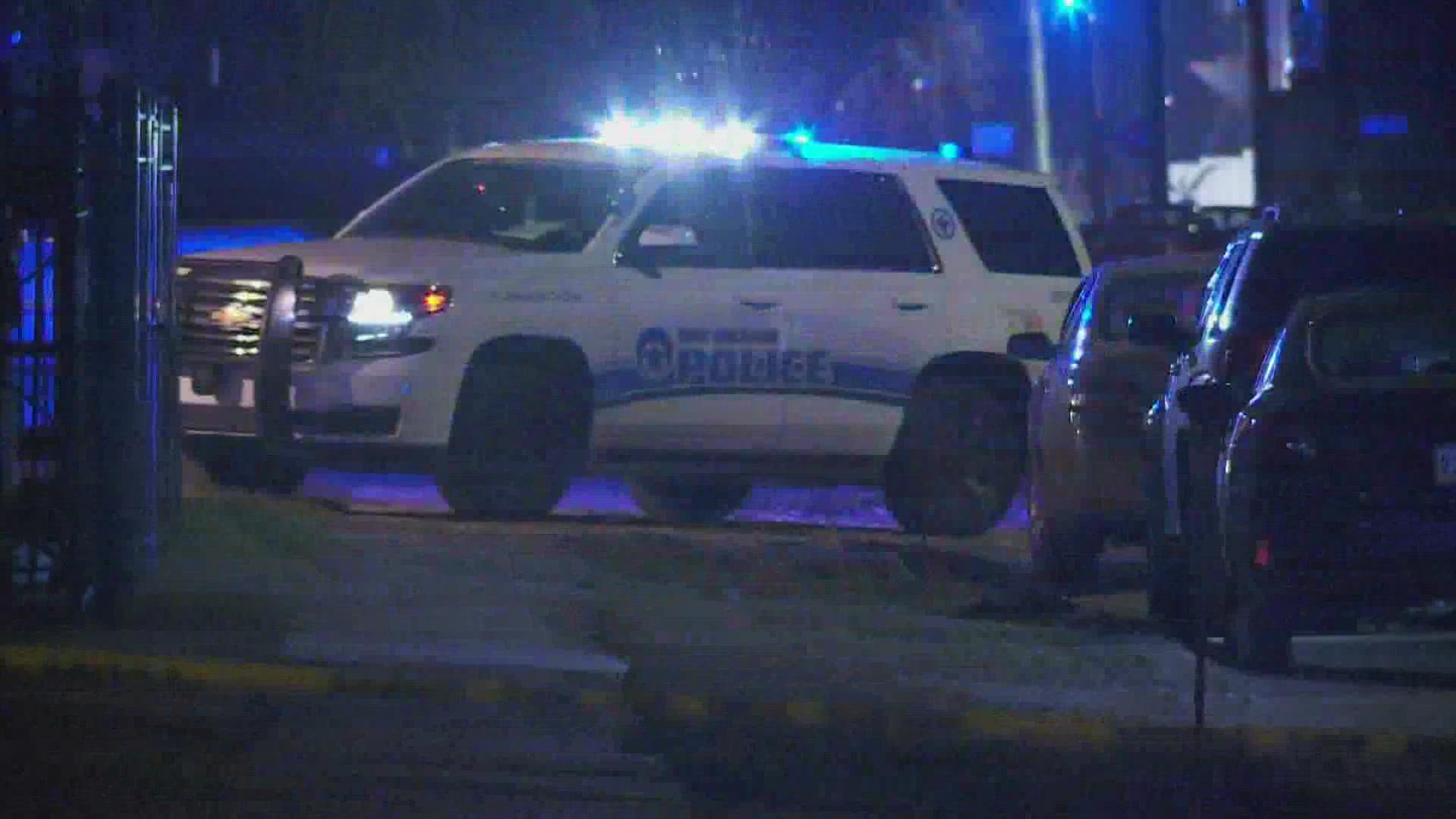 Police responded to the scene where a boy was shot and taken to the hospital in the Lower Ninth Ward.