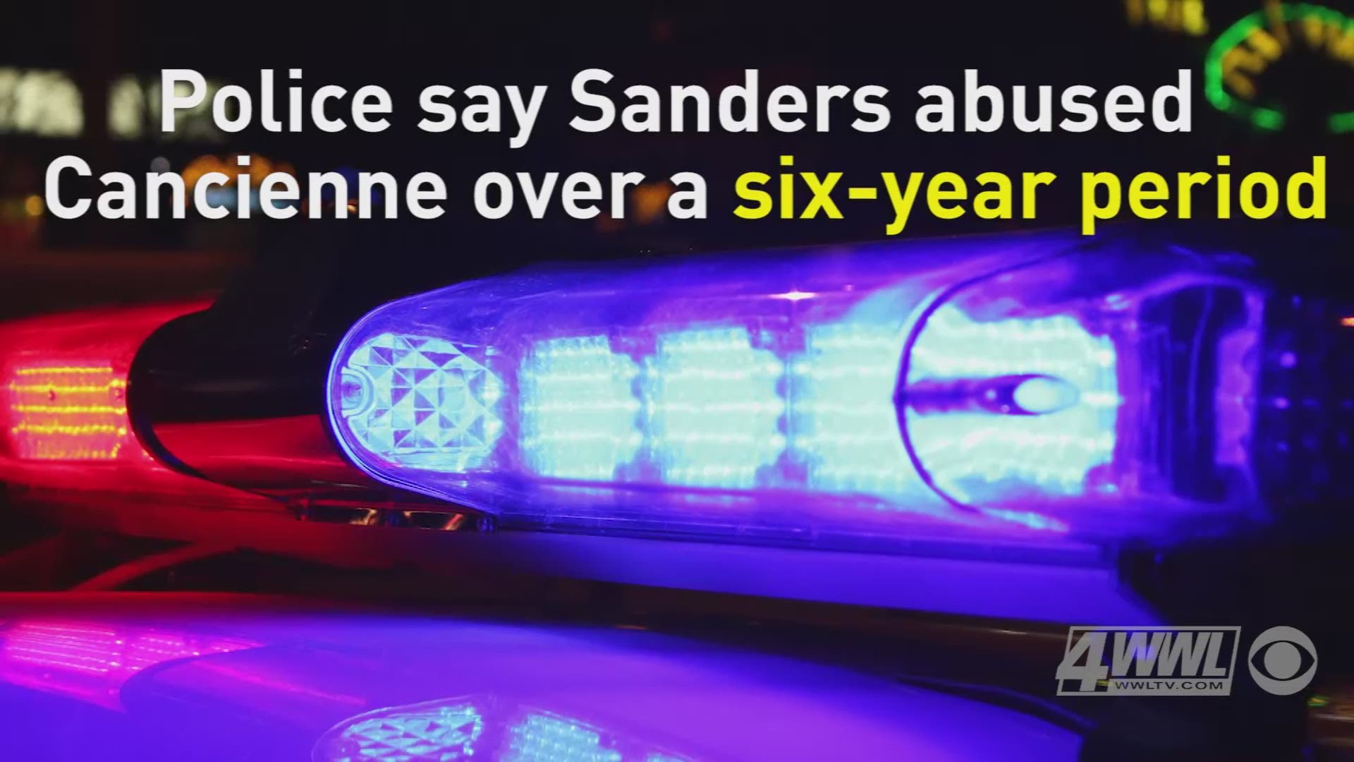 McGregor said that an investigation revealed that Cancienne had been abused by Sanders over the past six years and that the beatings had intensified.