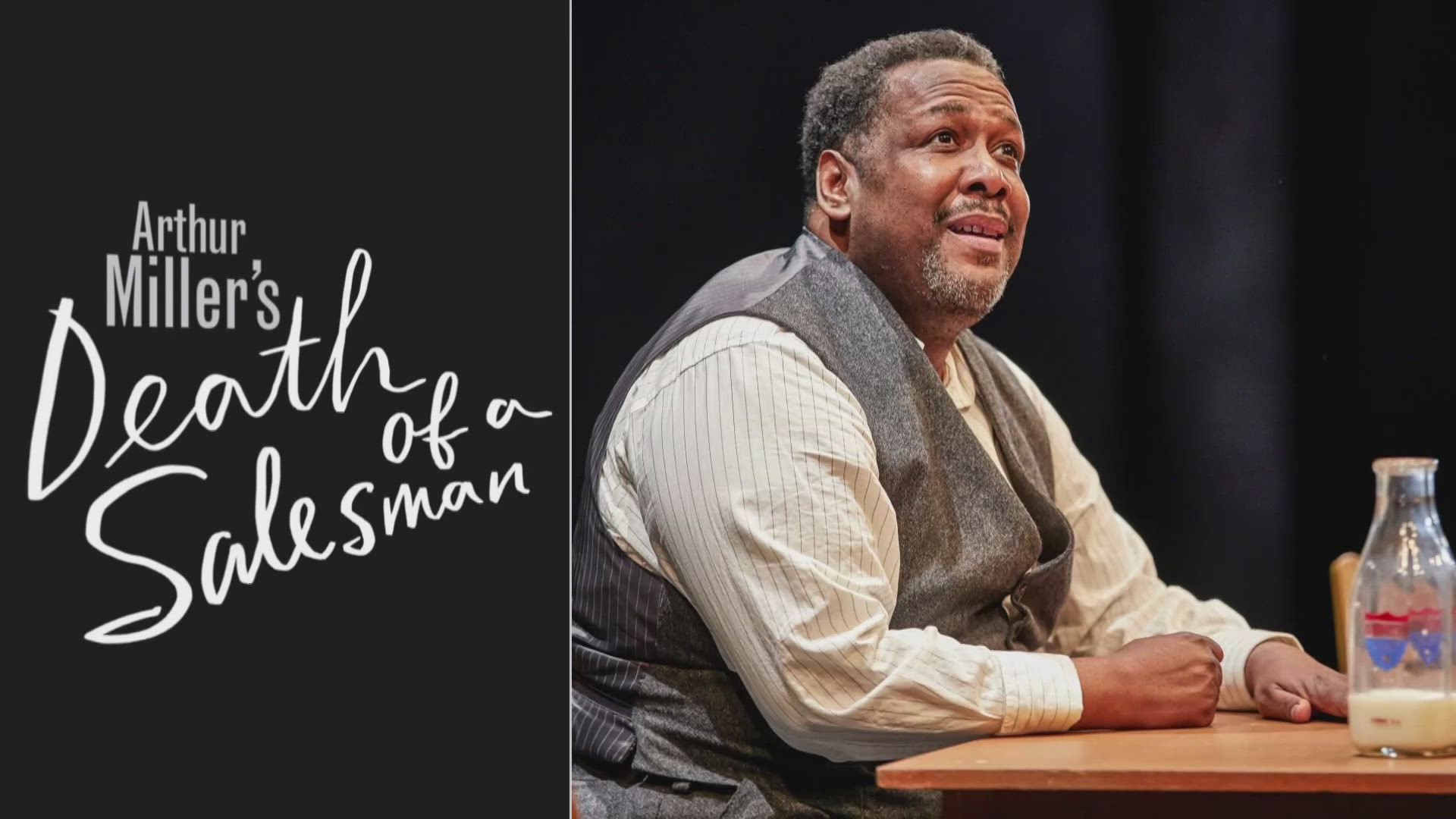 New Orleans actor Wendell Pierce has acted on stage and screens large and small and he now has a Tony nomination for what he calls "the role of a lifetime."