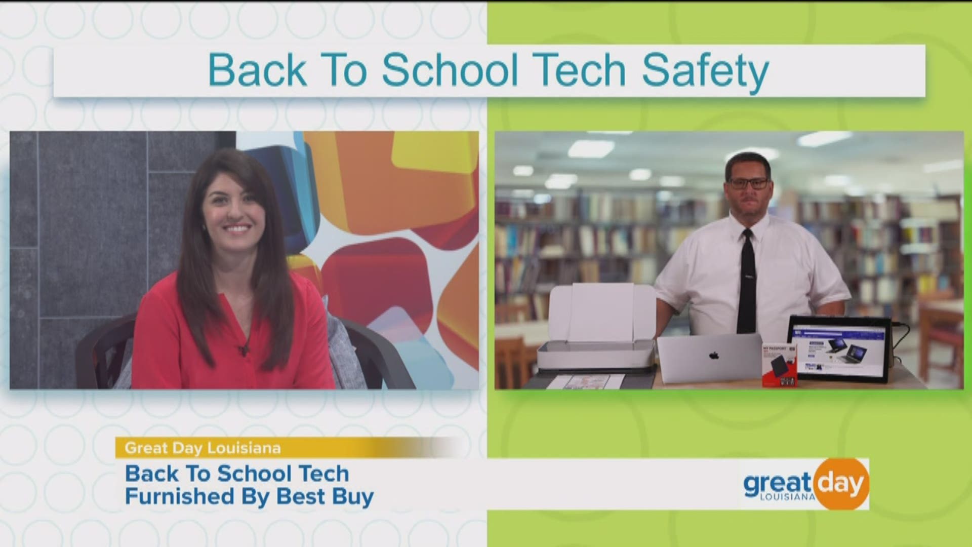 Students today rely on technology more than ever, and as they head back to school they will need guidance on how to operate and take care of their new devices. Here with tips on that and more is Best Buy Geek Squad member and tech expert Derek Meister.