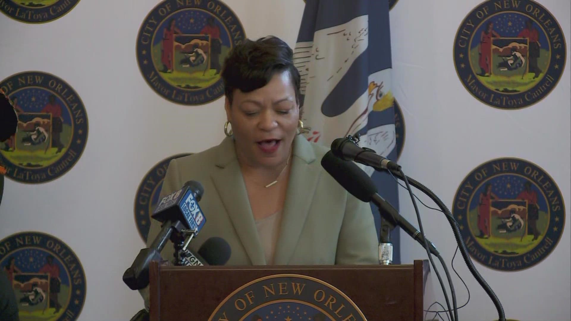 Mayor Cantrell said the efforts to get law enforcement help worked to the point that krewes can return to their traditional routes.