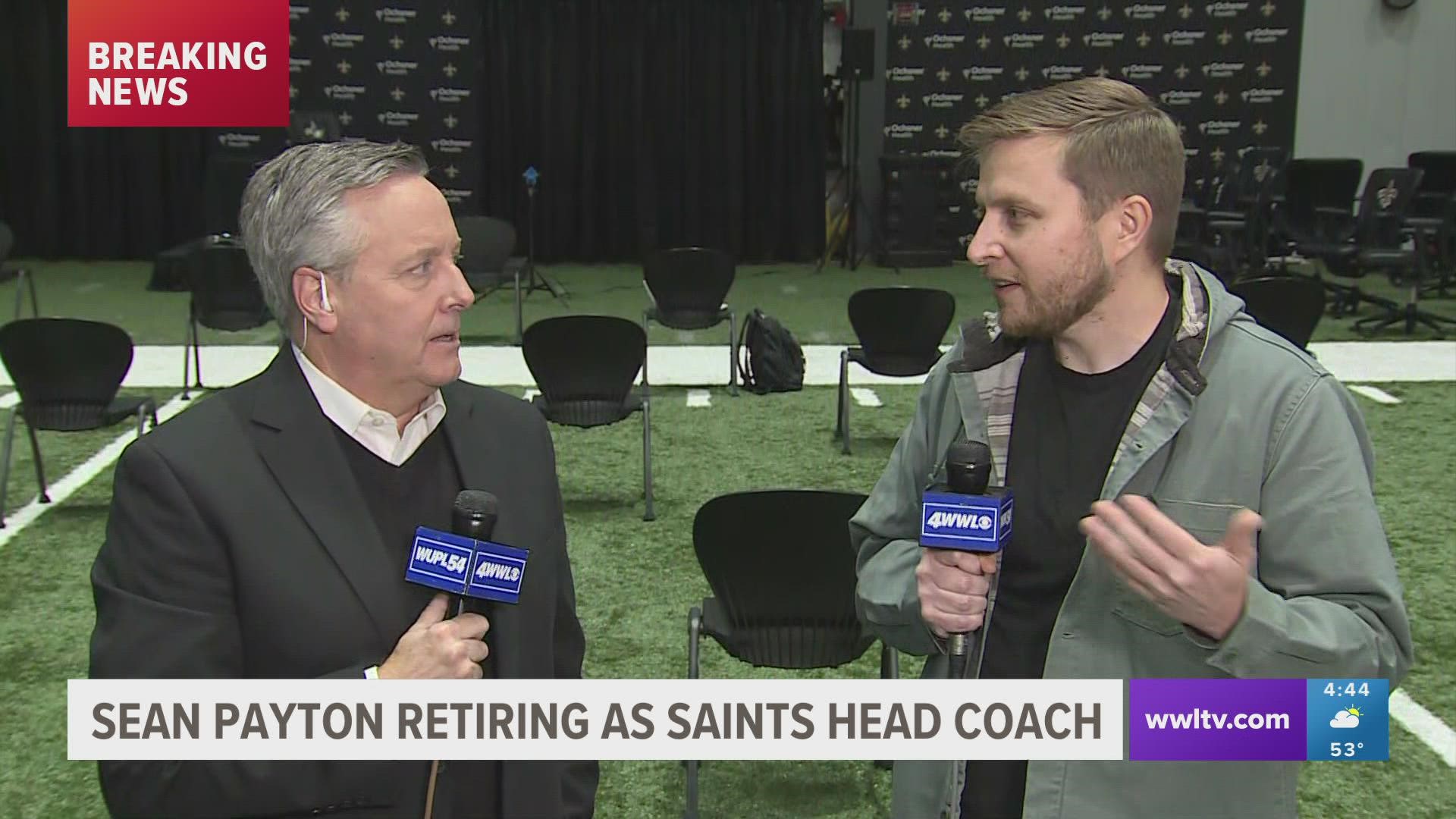 Saints defensive coordinator Dennis Allen seems to be the likely choice as the next head coach, Doug Mouton and Nick Underhill assess Allen's chances.