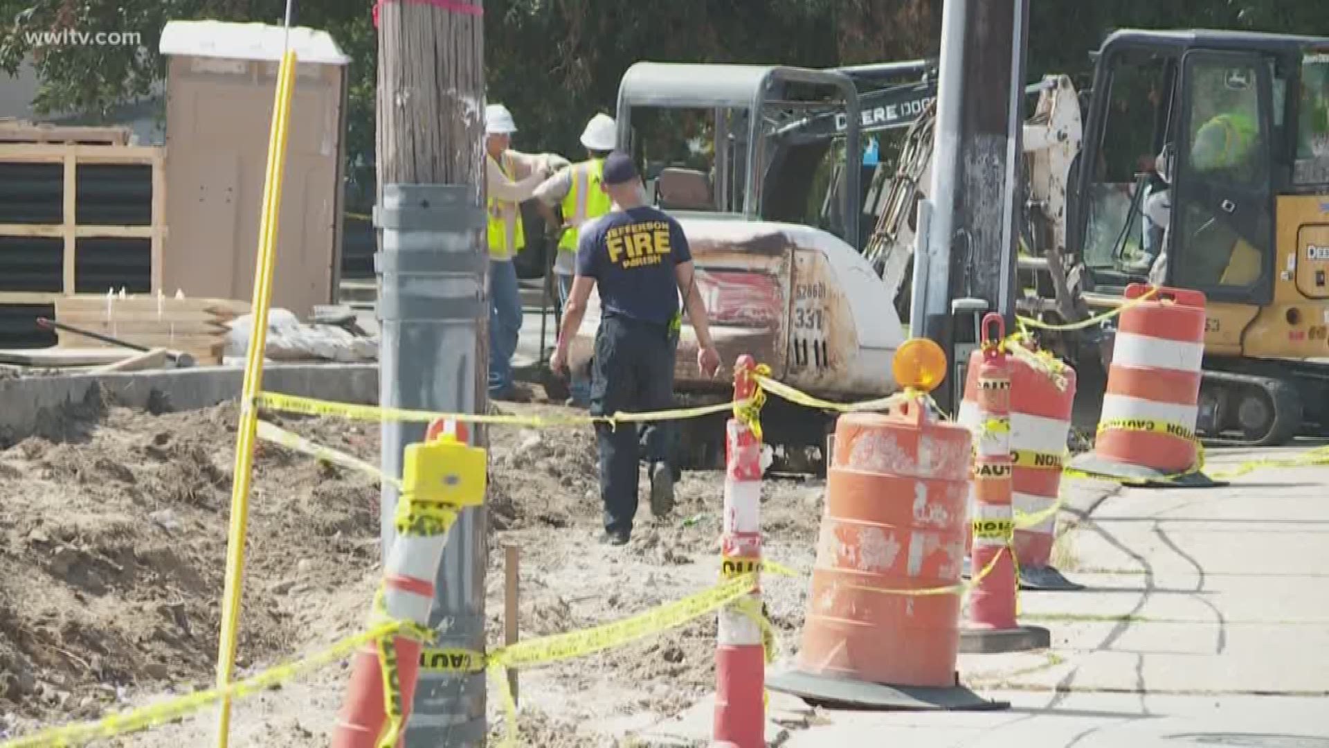 A gas leak shut down Veterans at Division street today, forcing firefighters to evacuate nearby businesses.