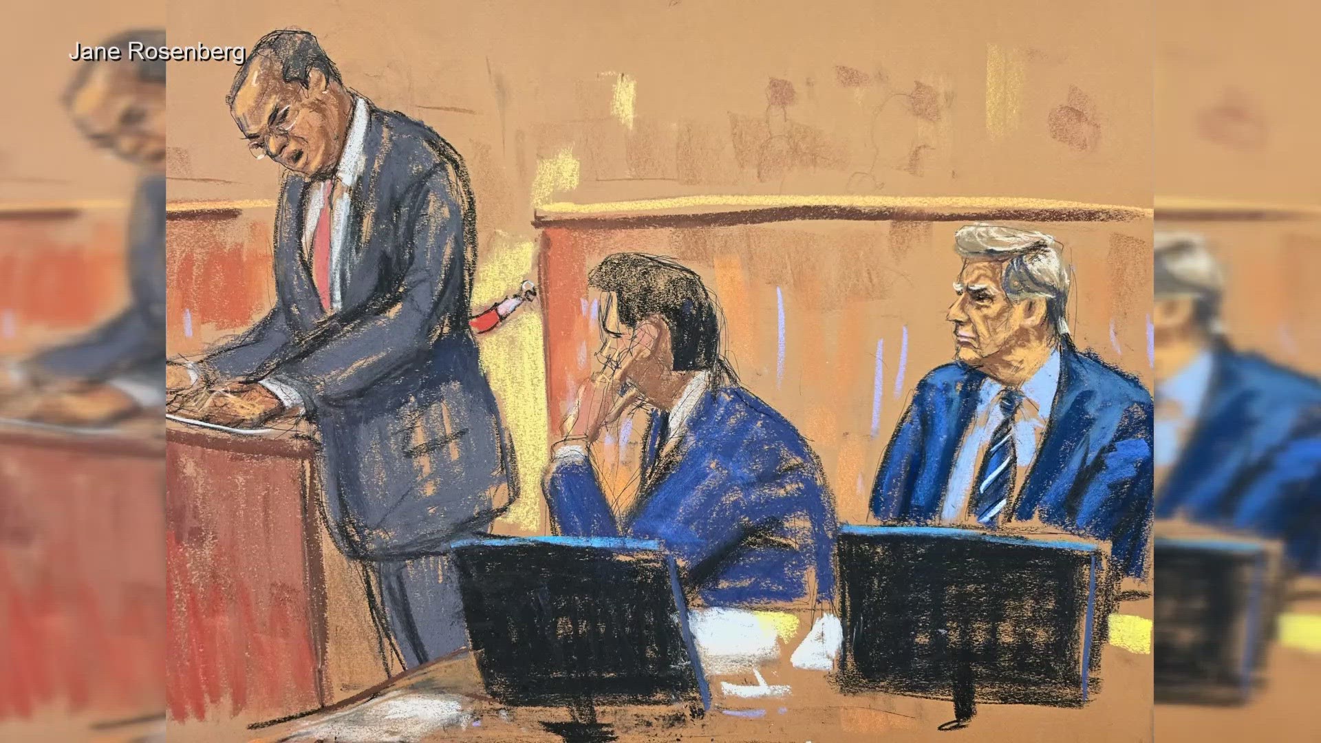 Six of the 12  jurors in former President Donald Trump's criminal trial in New York have been seated.