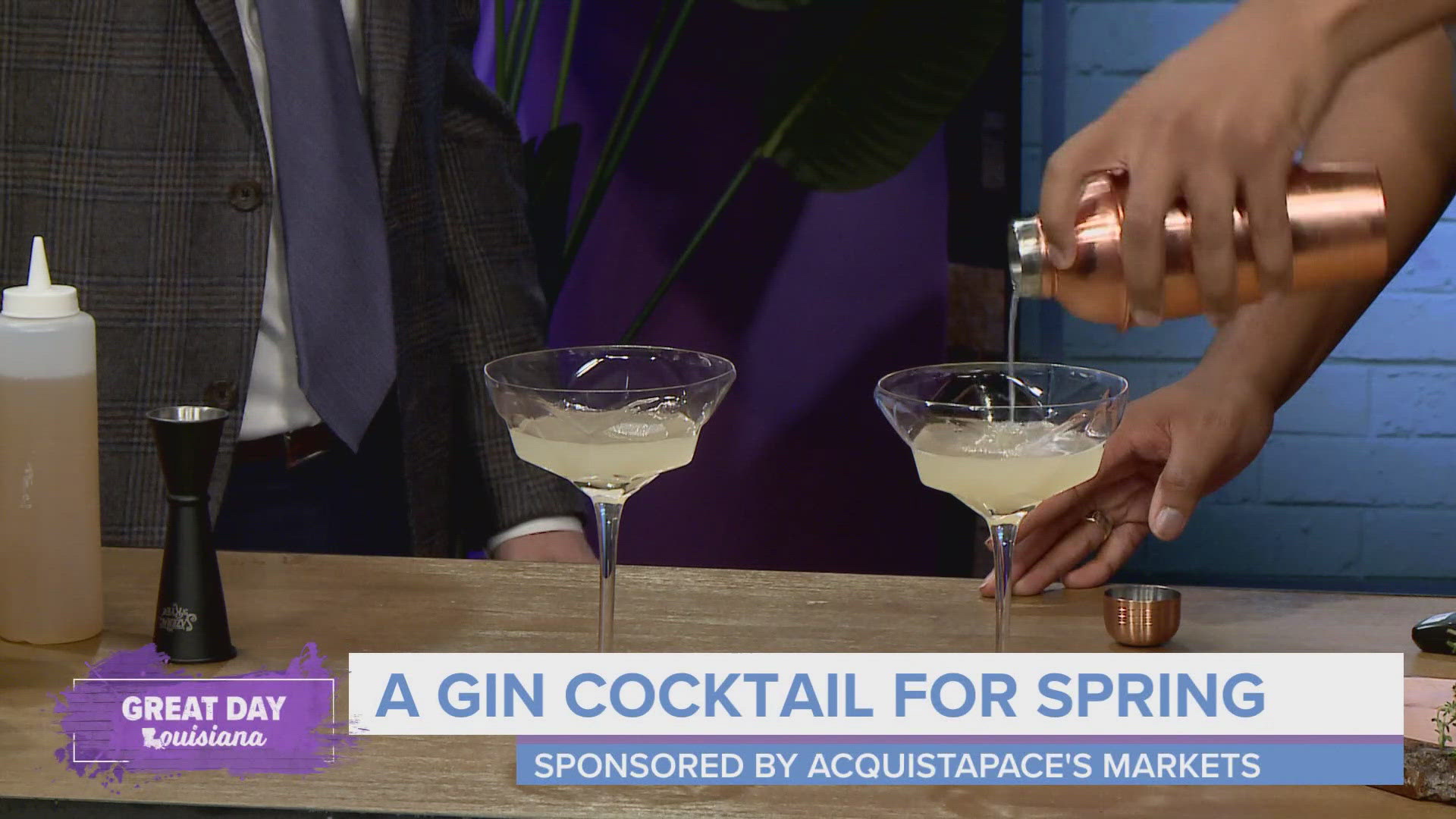 Acquistapace's Markets share the recipe for a fun spring inspired cocktail you can make at home.