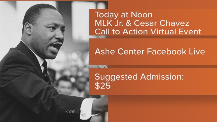 Ashe Cultural Arts Center honoring Martin Luther King Jr.