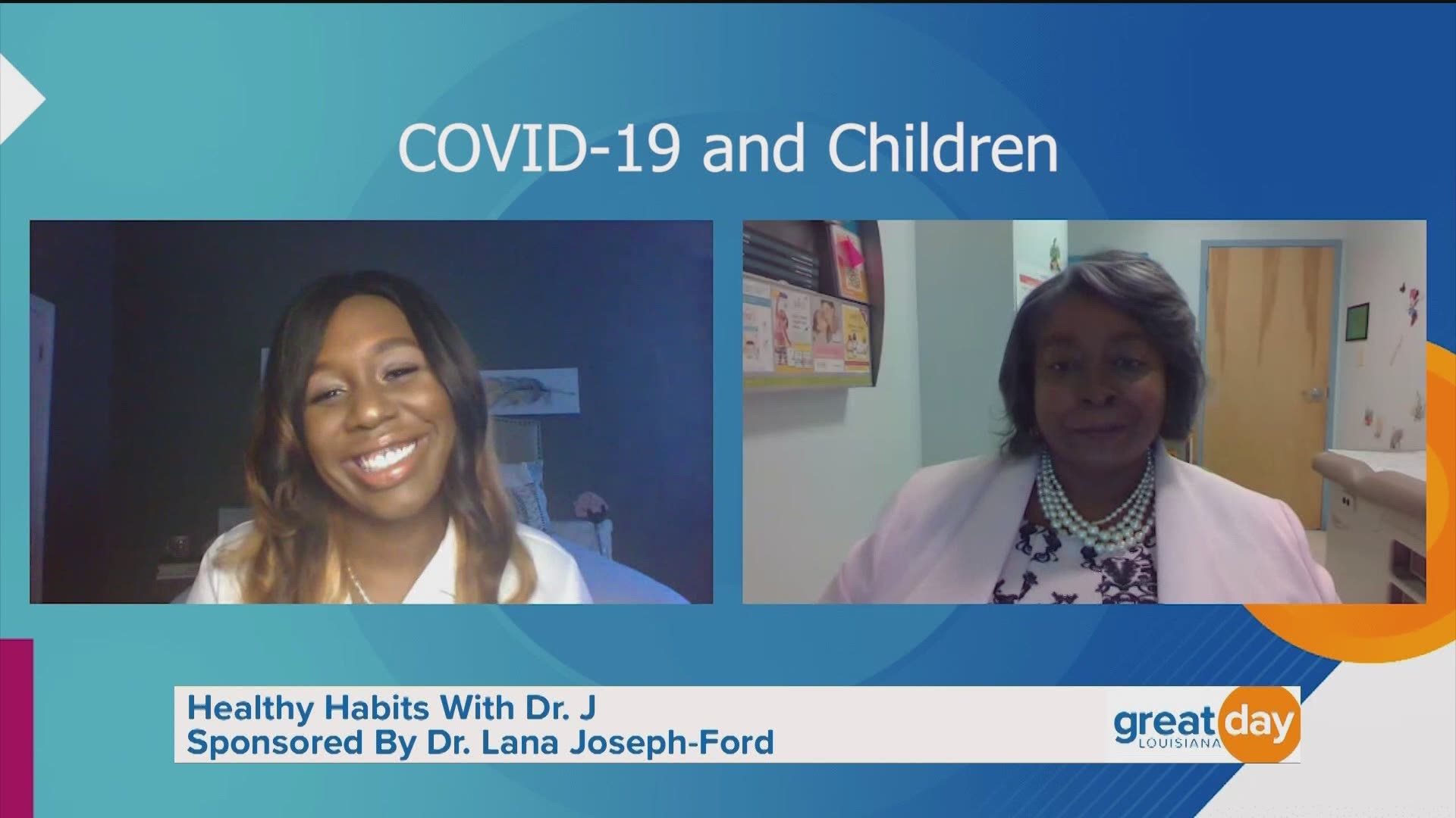 Dr. Lana Joseph-Ford talks with Dr. Michaela King with Excelth Health Center about kids and COVID-19.