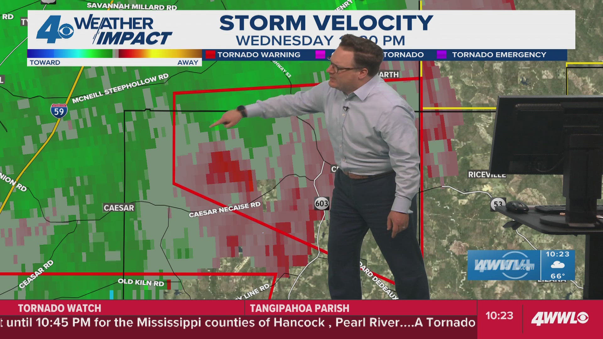 UPDATE: Tornado Watch ends for the area | wwltv.com
