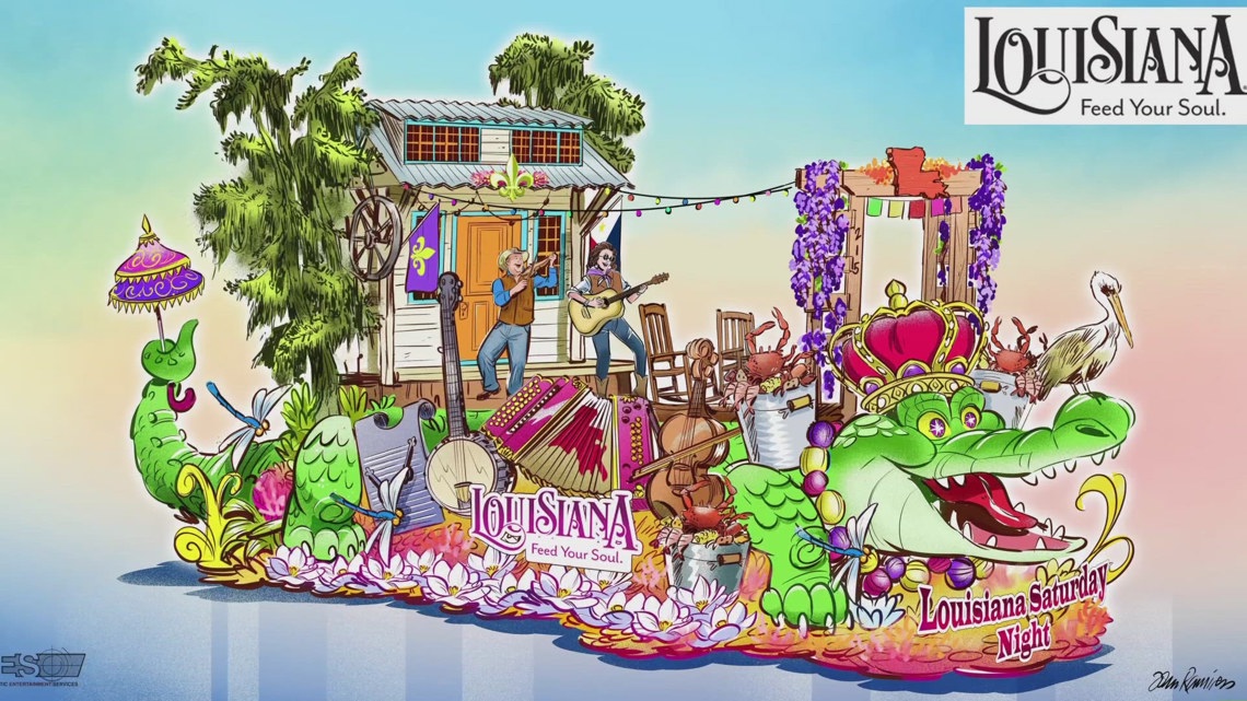 Louisiana preps for the 2025 Rose Bowl parade