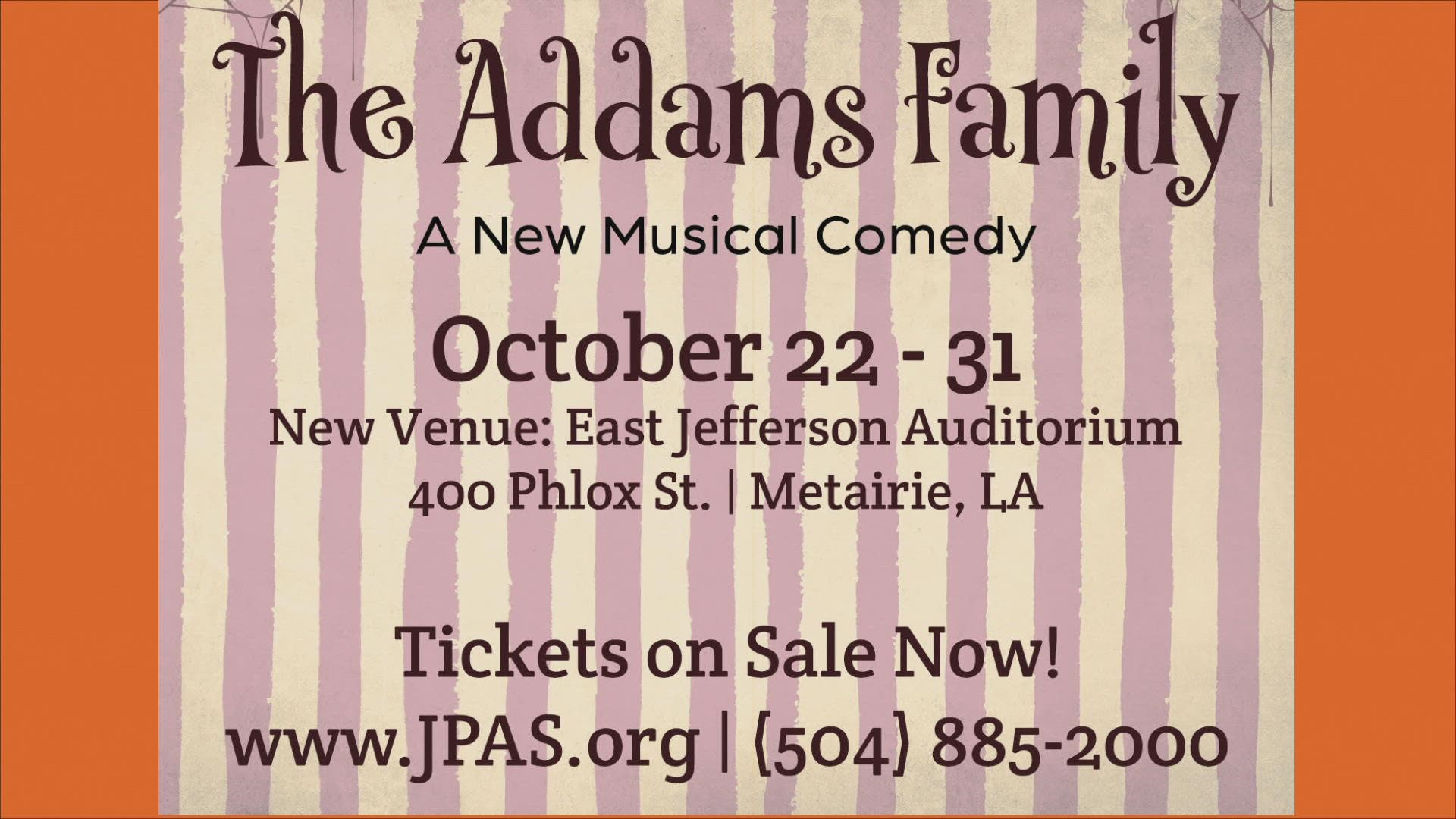 Visit www.JPAS.org to purchase tickets