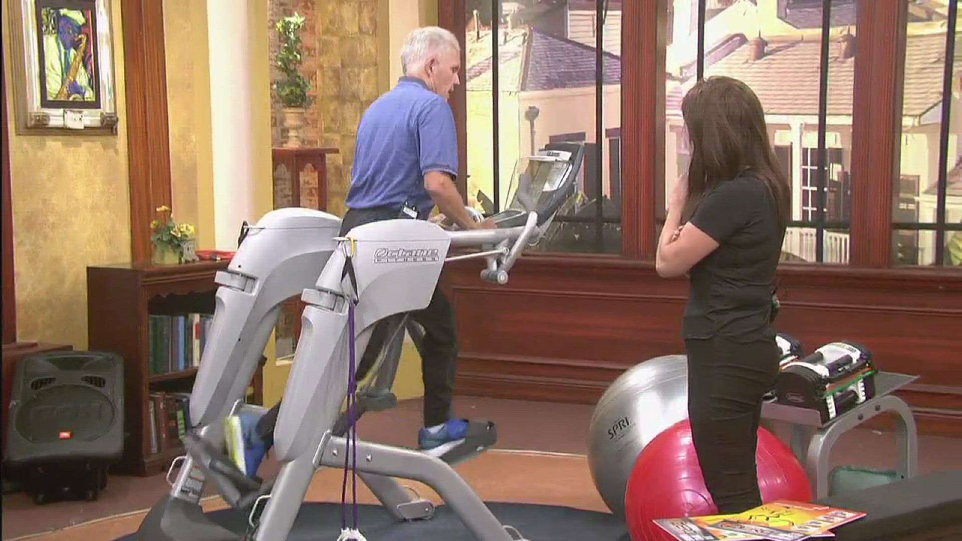 A new exercise machine makes a big impact.