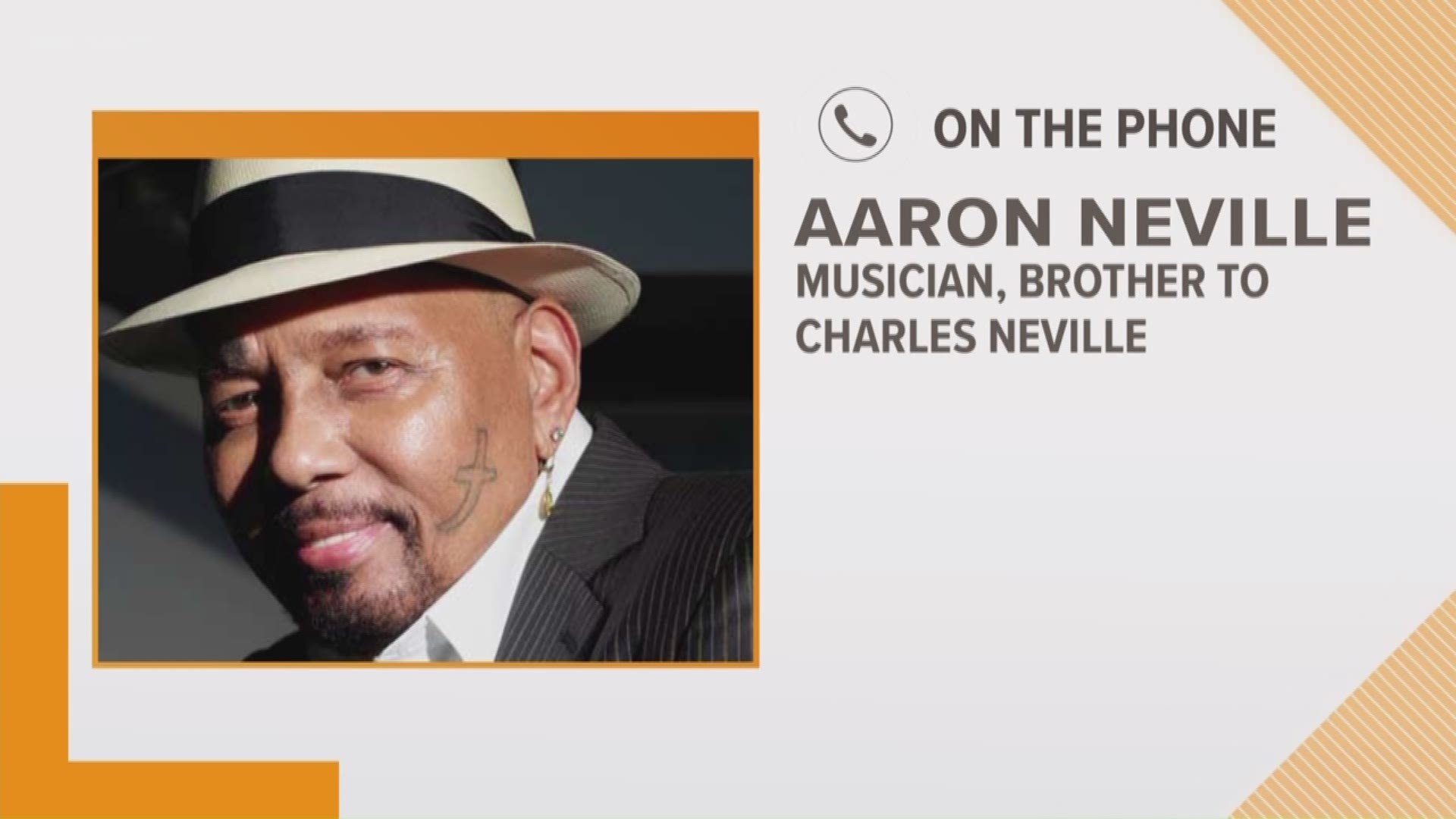 Aaron Neville remembers his brother Charles Neville
