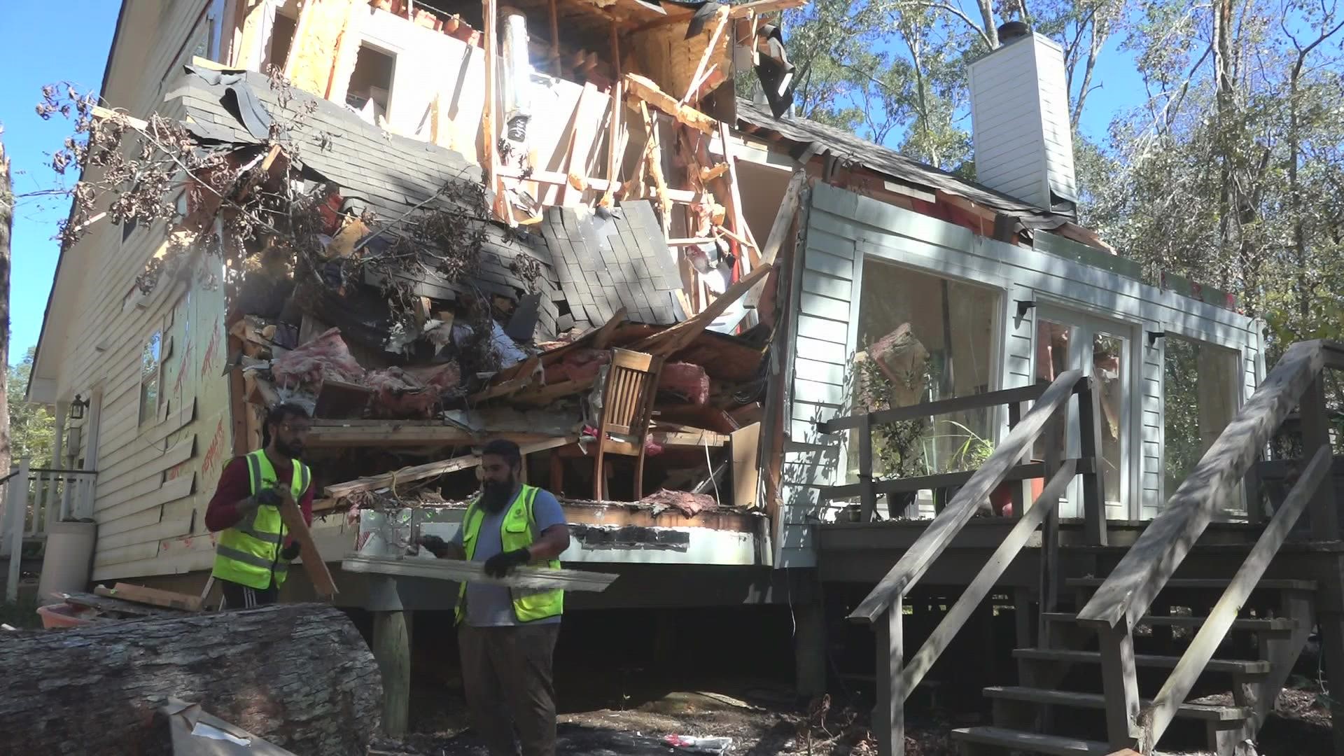INCA Relief is on the ground in Louisiana helping people rebuild.