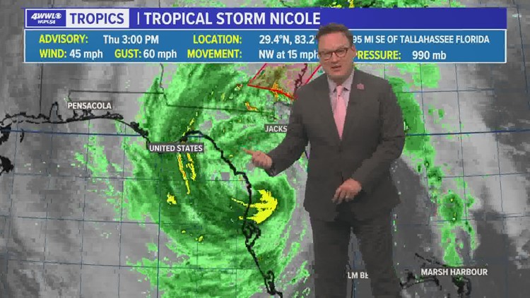 There are no named storms in the tropics