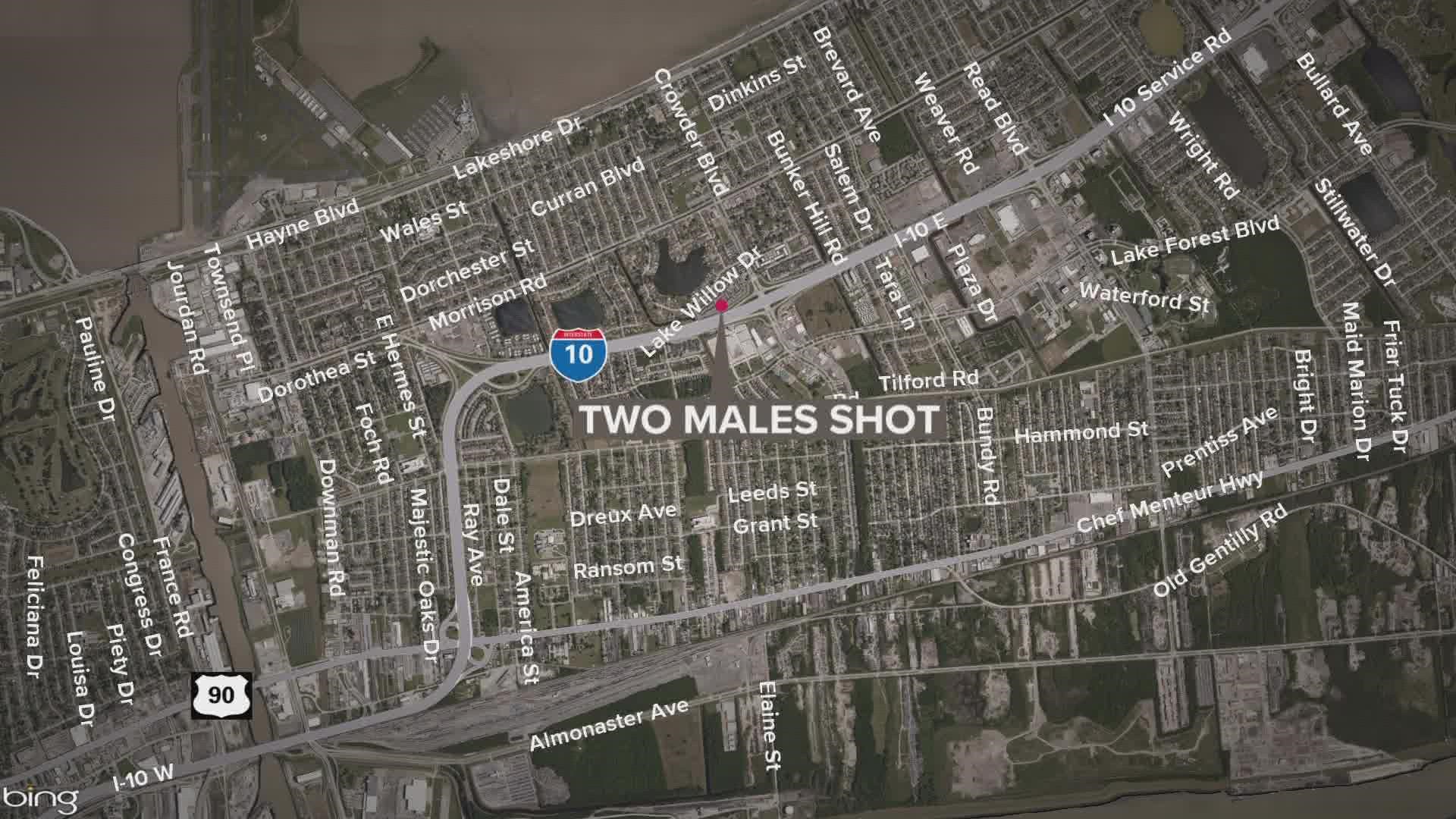 Two males killed in New Orleans East double shooting | wwltv.com