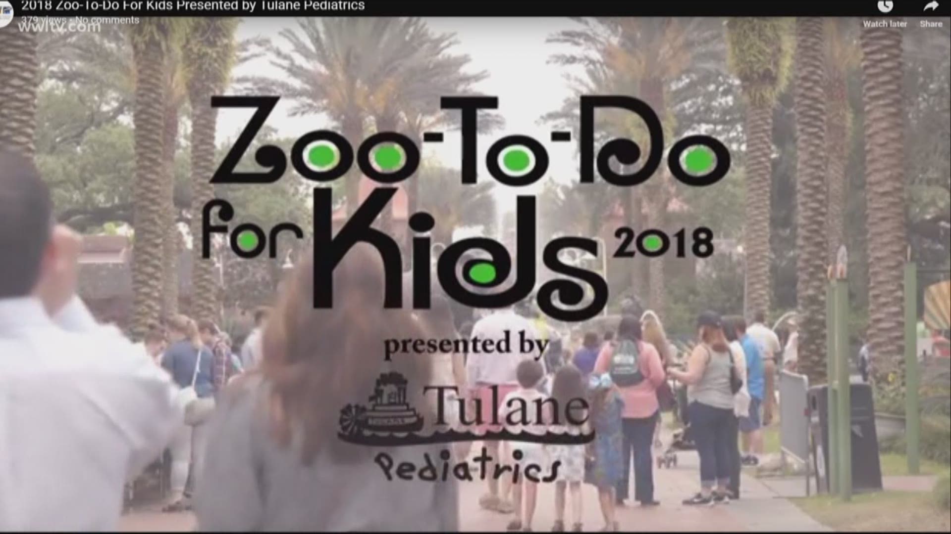 Brenda Walkenhorst gives us a preview of Zoo to Do at Audubon Zoo