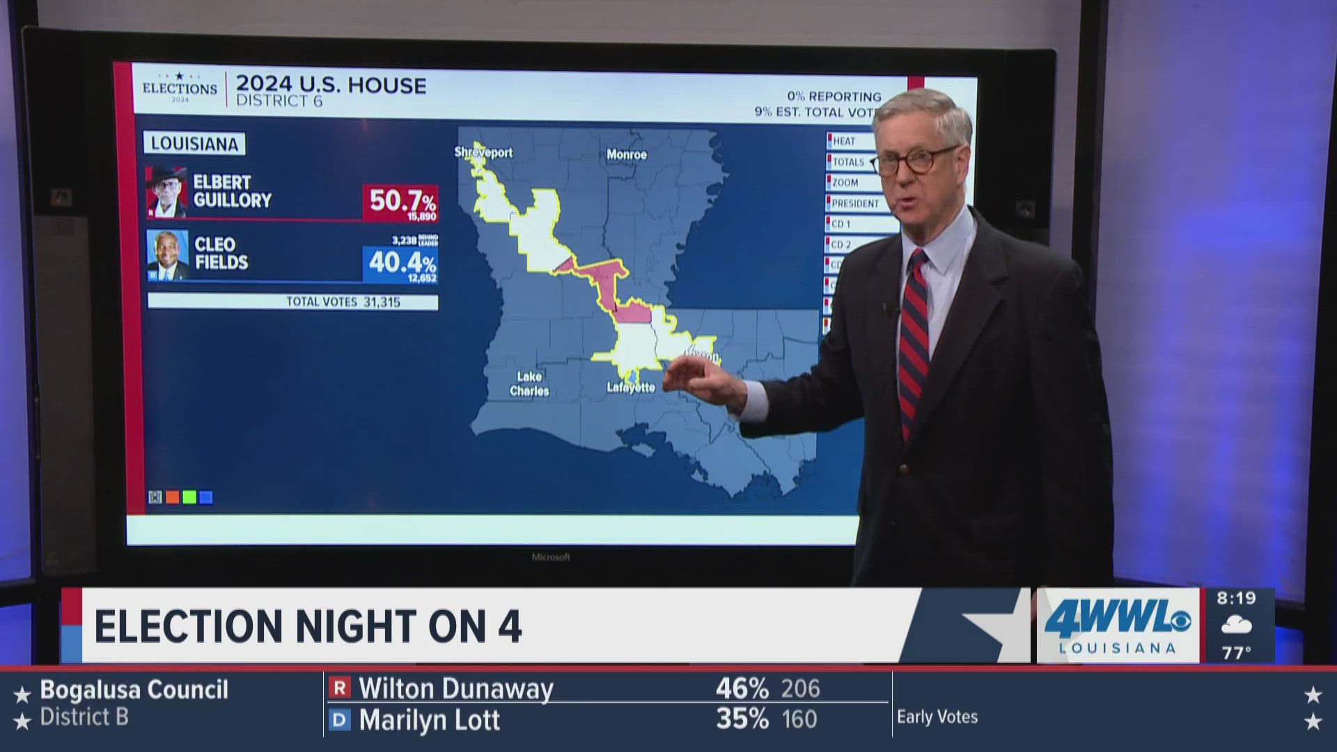 WWL political analyst Clancy Dubos analyzes the six Congressional Districts in this year's election.