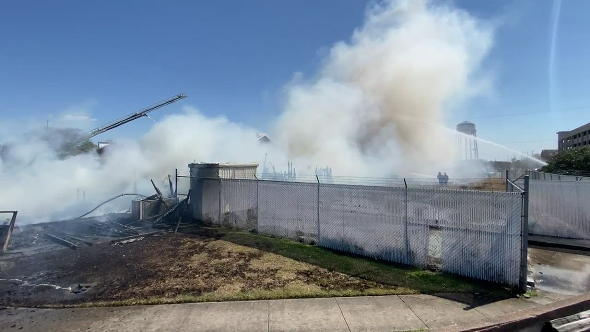 New Orleans Military & Maritime Academy-related facility burns