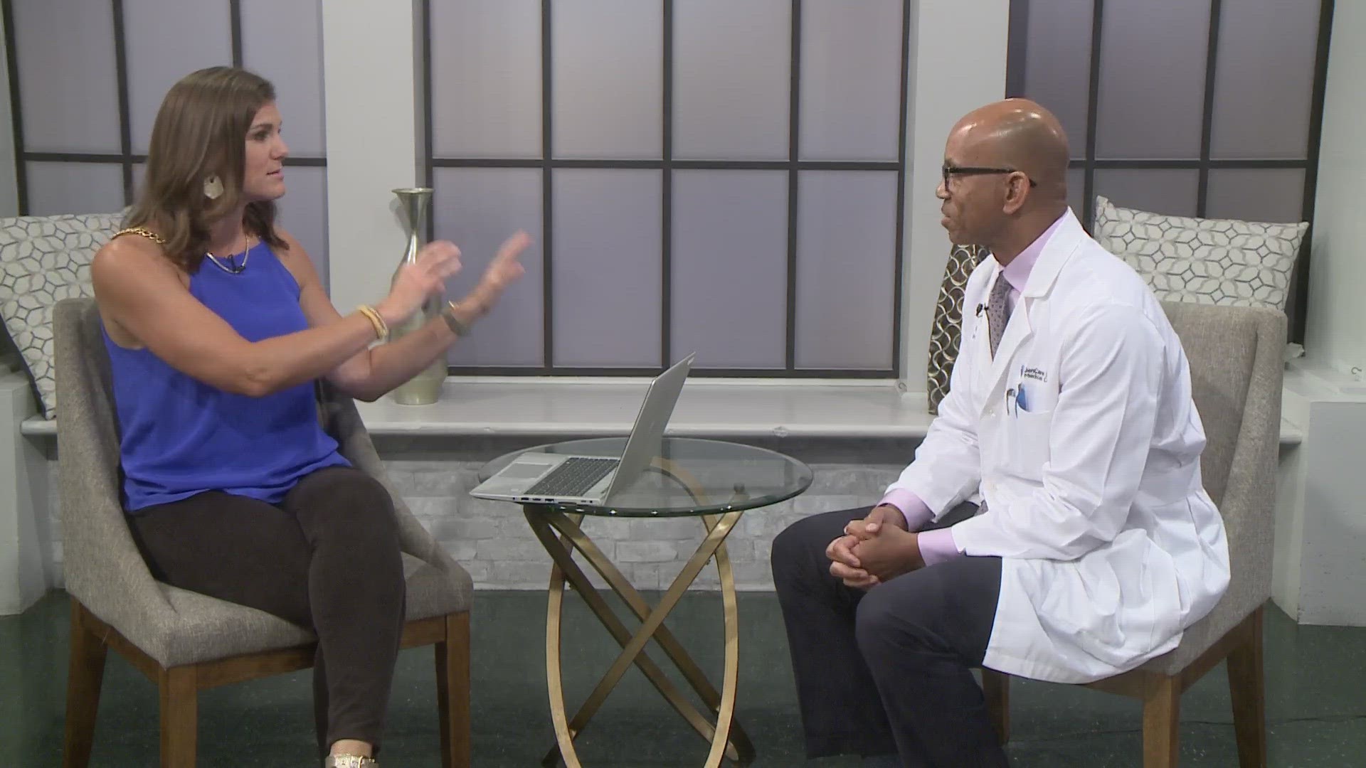 Dr. Reggie Ross, JenCare Senior Medical Center on seniors and people with diabetes and how to best deal with the heat.