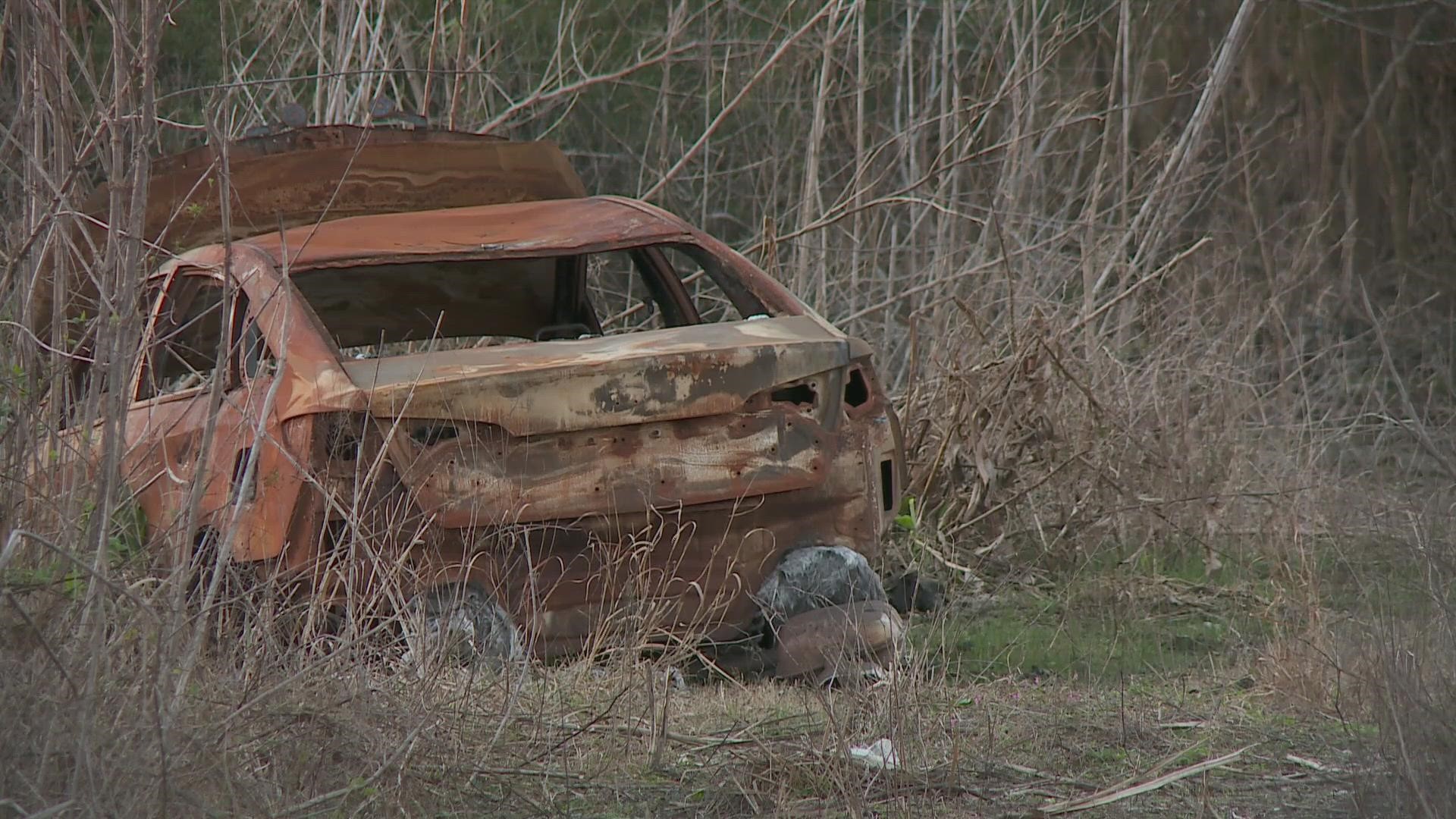 The city council recently passed an ordinance that said your car can be taken if you do illegal dumping. You would then have to pay the fees to get it back.