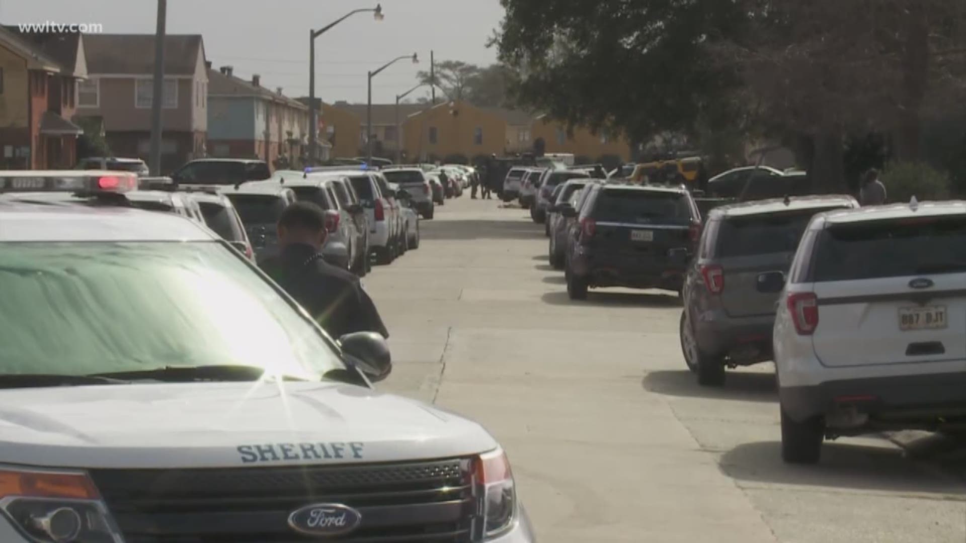 According to JPSO, a burglar has locked themselves inside a home in Jefferson Parish. No one else is inside.