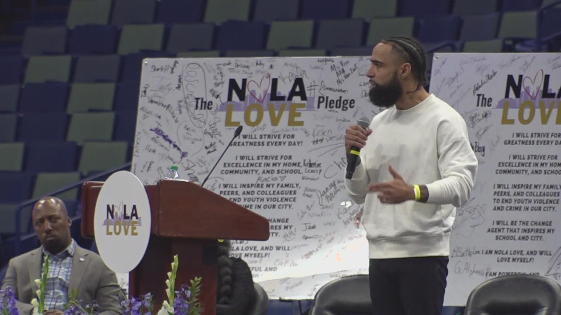The event is meant to address and fix the culture of violence in New Orleans.