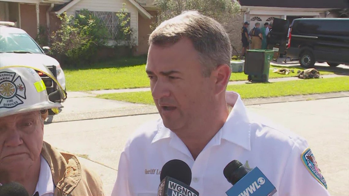 Sheriff on 3 juveniles dying in house fire on JP west bank | wwltv.com