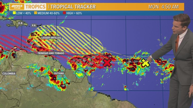 Monday tropical update: 3 systems to watch