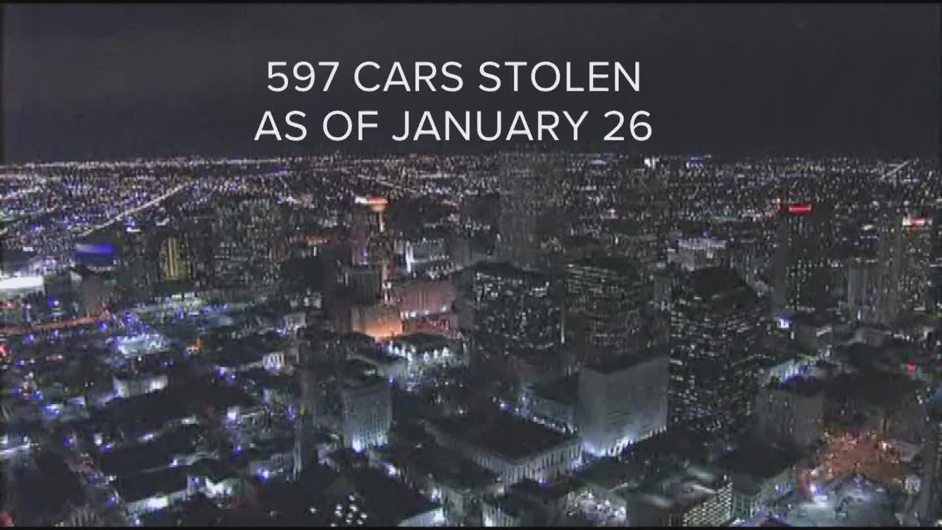Larger cities like Philadelphia are also seeing a surge in thefts, especially Kia's and Hyundai's.