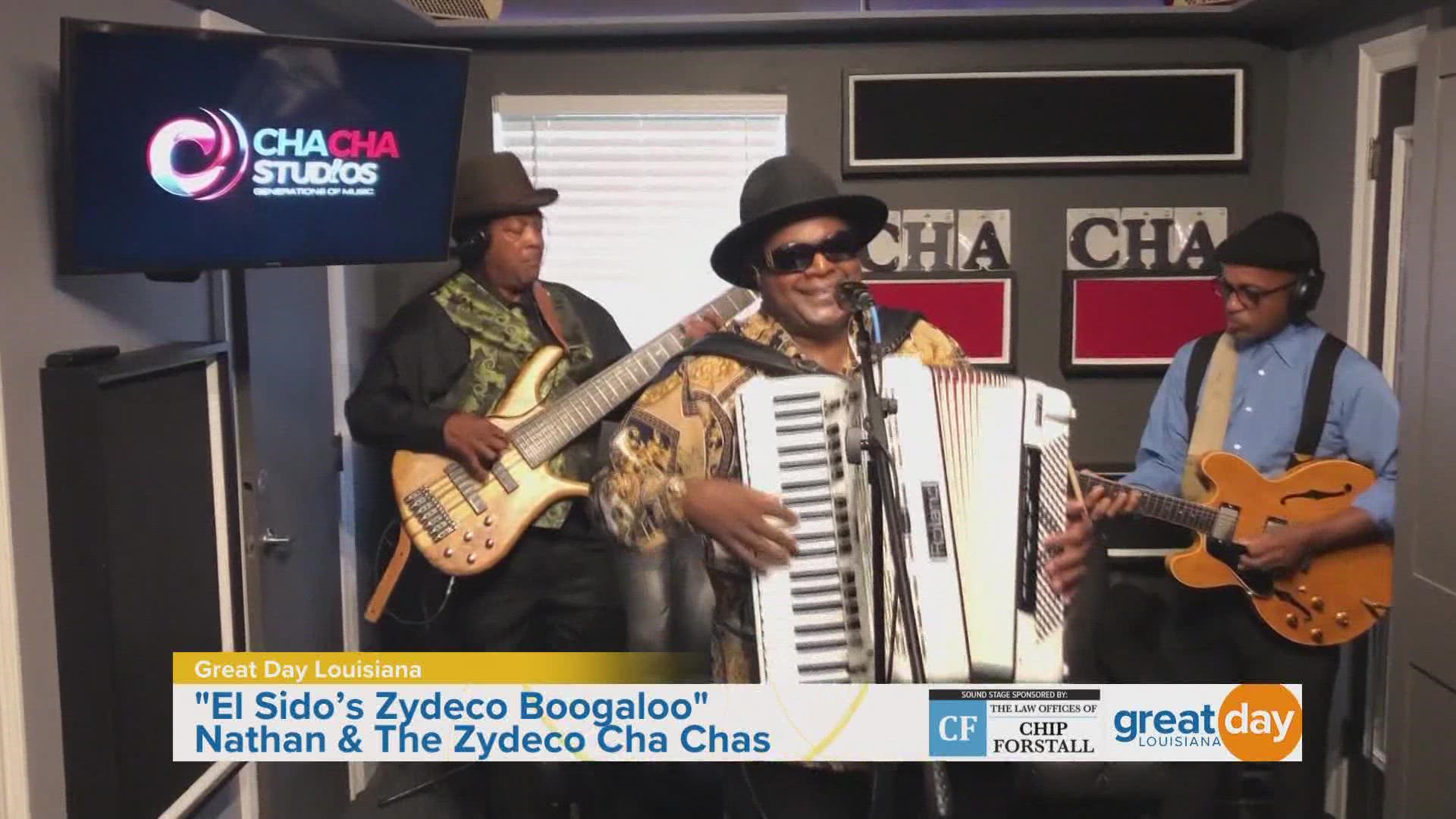 Grammy nominated Nathan & the Zydeco Cha Chas share some music with us.