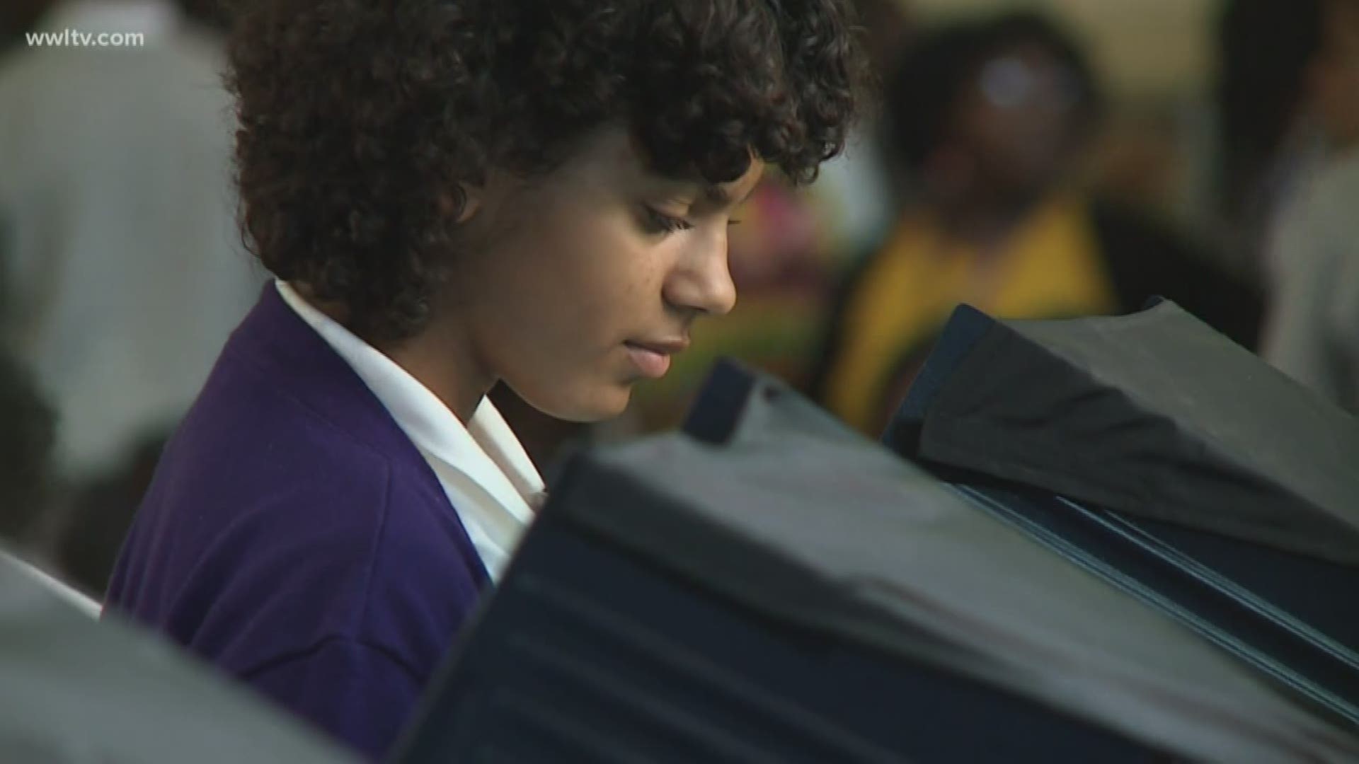 Warren Easton used homecoming to make registering to vote another high school tradition.