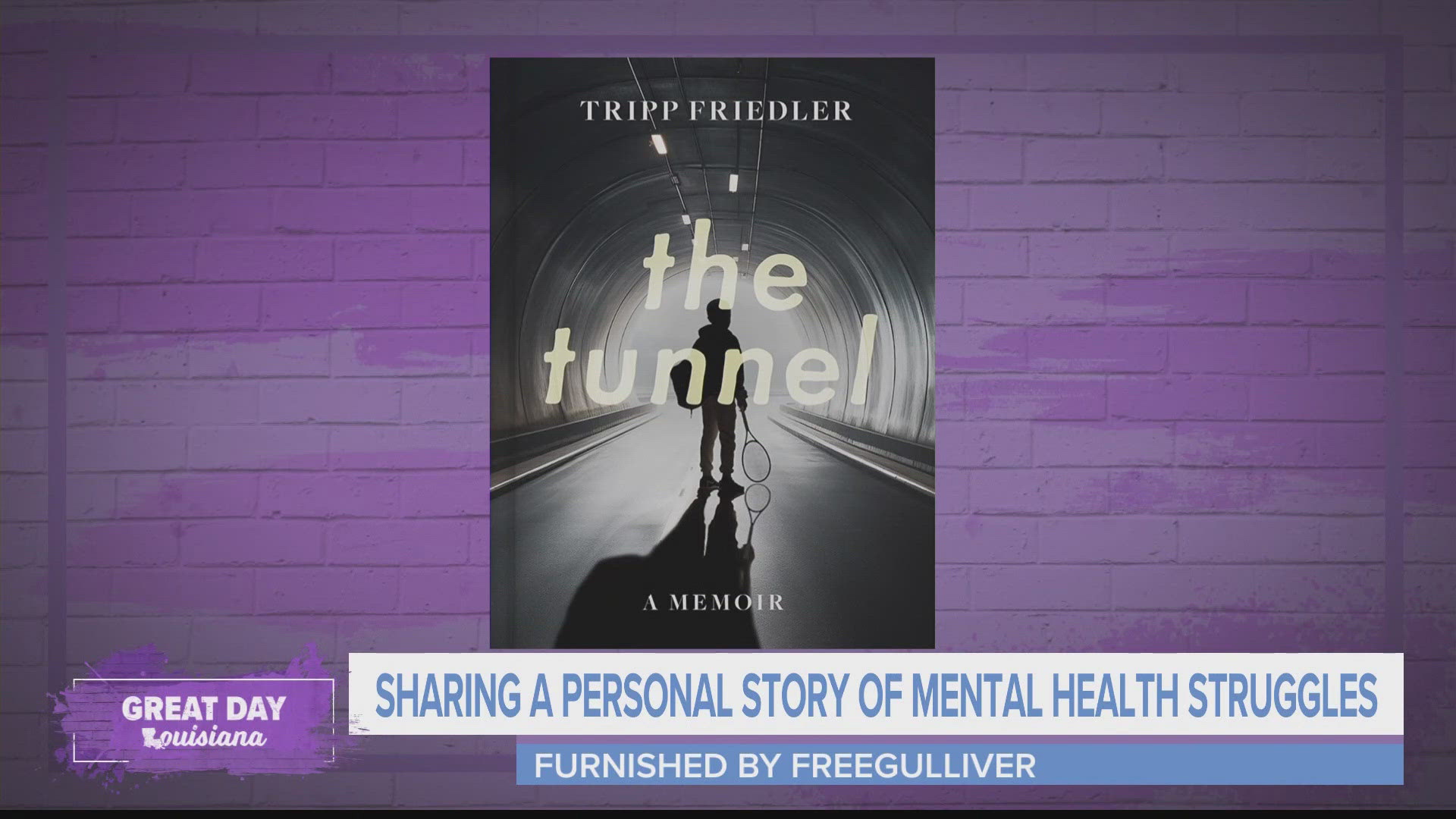 The author of the book, "The Tunnel," shared his personal connection to suicide in honor of Suicide Prevention Awareness month.