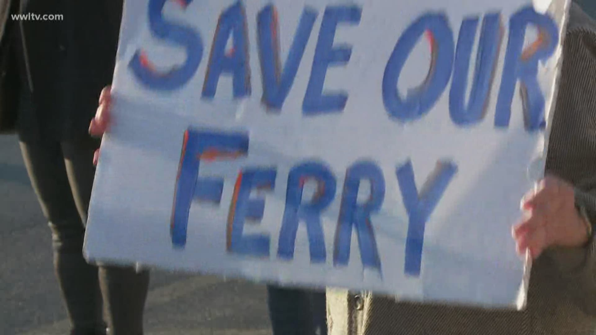 The ferries that take residents to Algiers Point from the CBD and back has been out of service for quite a while as the new ferries have not passed inspection.