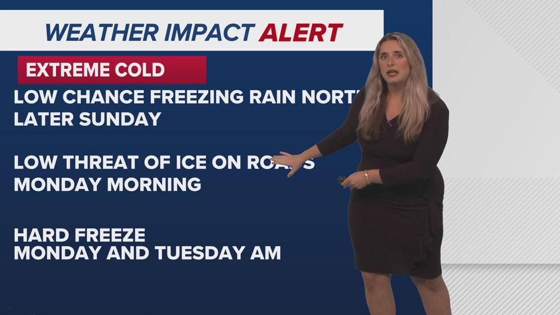 New Orleans Weather Impact 10pm: Rain and storms before dangerous cold ...