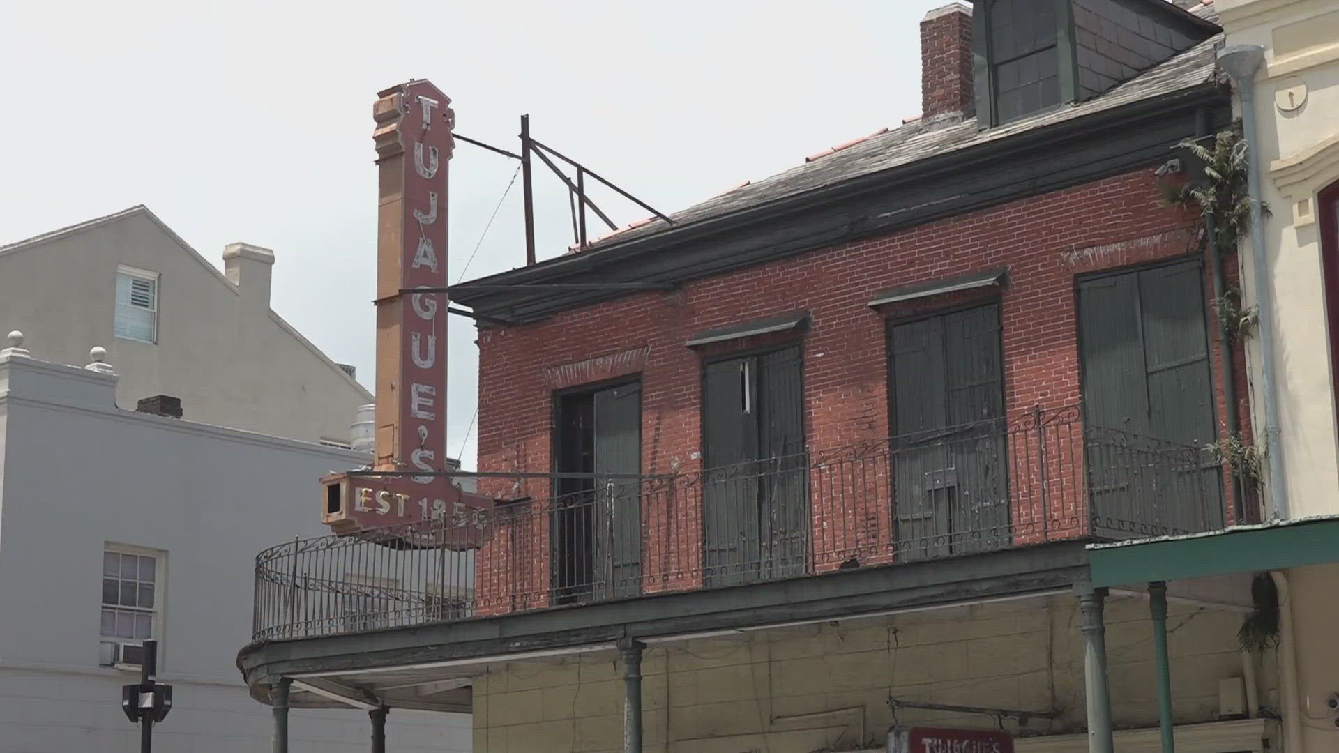 For years, a dispute brewed between Tujague's and its landlord, eventually leading to the restaurant's relocation. 
